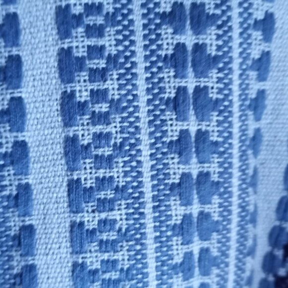 'DEMDACO' NWT 'YOUR JOURNEY' Pillow Indigo mixed media - Picture 14 of 16